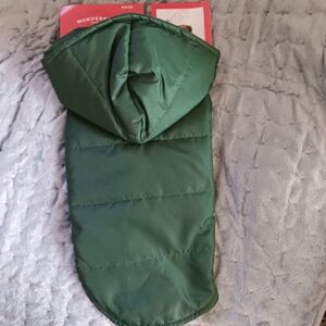 Dog or Cat Winter Jacket W/ Velcro, new W Tags.